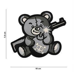 Patch - Terror Teddy grey