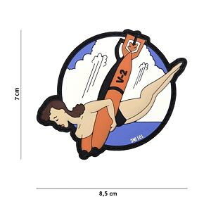 Patch - V-2 bitch red