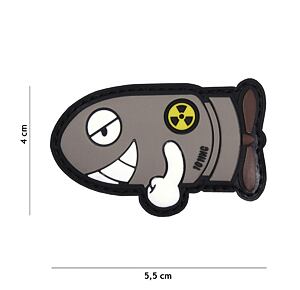 Patch - Funny torpedo grey