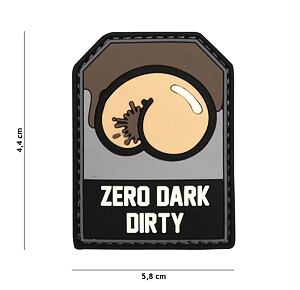 Patch - Zero Dark Dirty black/grey