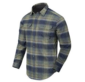 Košile HELIKON Greyman - Blast Blue Plaid