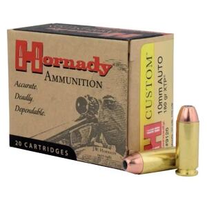 Náboj Hornady Custom 10mm AUTO 180grs 11,7g XTP (A-I)