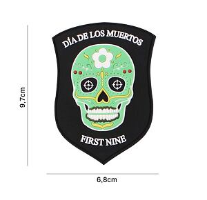Patch - First nine shield green