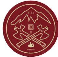 5.11 Patch Crossed Axe - Red