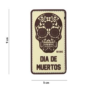 Patch - Dia de Muertos beige