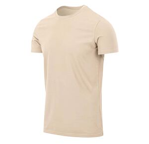 Bavlněné tričko Helikon Slim T-Shirt - Khaki