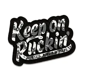 5.11 Patch Keep On Ruckin - 029 Grey