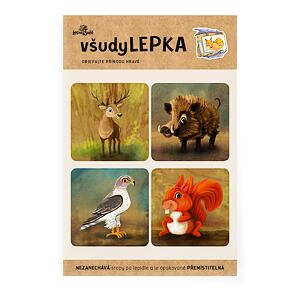 Všudy Lepka Lesní svět vel.1