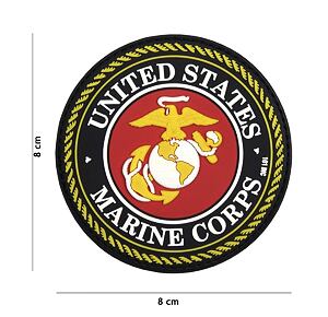 Patch - United States Marine Corps red