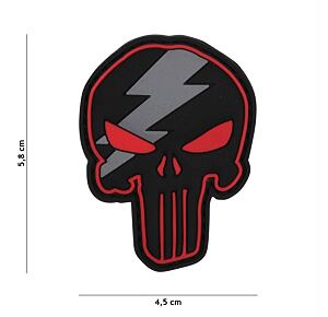 Patch - Punisher thunder red