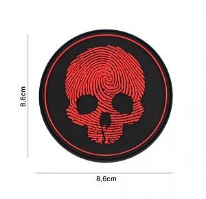 Patch - Fingerprint red