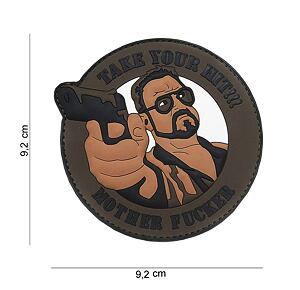 Patch - Take your hit brown
