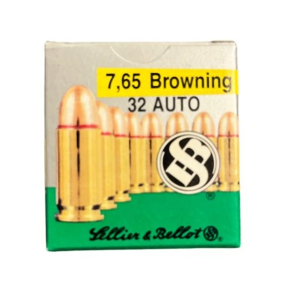 Náboj SB 7,65mm Browning FMJ 73grs 4,75g (25ks)