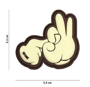Patch - Fuck fingers coyote