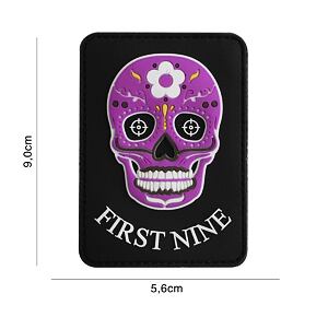 Patch - First nine rectangle pink