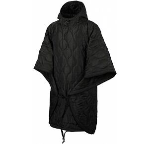 Zateplené pončo HELIKON Swagman Roll Basic - Black