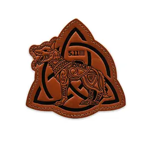 5.11 Patch Celtic Dog - 108 Brown