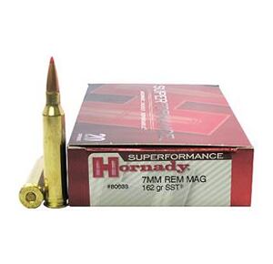 Náboj kulový Hornady Superformance 7mm Rem. Mag. 162GR SST