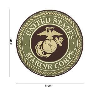 Patch - United States Marine Corps brown