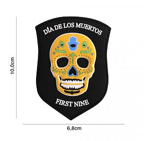 Patch - First nine shield yellow