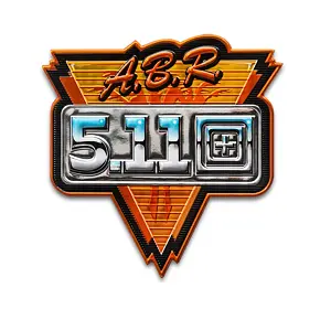 5.11 Patch Chrome 5.11 - 461 Orange