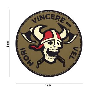 Patch - Mori Vincere Vel red/white