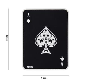 Patch - Ace of spades black