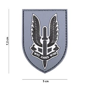 Patch - WHO Dares Wins grey
