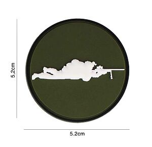 Patch - Sniper green round