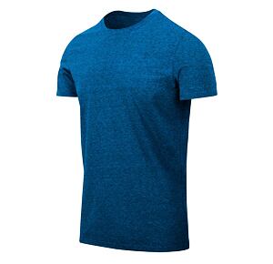 Bavlněné tričko Helikon Slim T-Shirt - Blue Melange