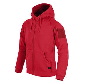 Mikina Helikon Urban Tactical Hoodie Lite FullZip - Red