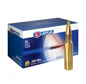 Kulový náboj Lapua .308 Win GB422 Scenar OTM 10,85 g 167 grs (50ks)