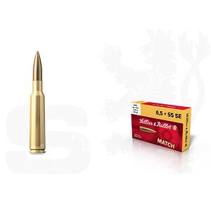 Kulový náboj SB 6,5x55 SE HPBT Match 142grs 9,2g