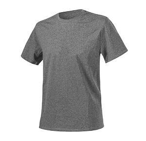Bavlněné tričko Helikon Cotton - Grey/White Melange