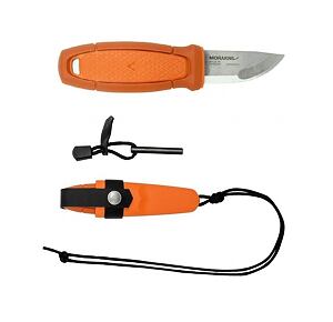 Pevný nůž Morakniv Eldris - Burnt Orange kit s křesadlem a poutkem