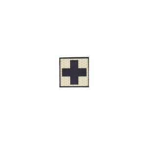 IR Patch - Medical Cross - tan / coyote