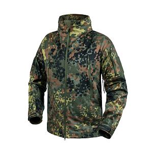 Softshellová bunda Helikon Gunfighter Windblocker - Flecktarn