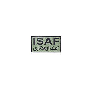 IR Patch - ISAF - zelený