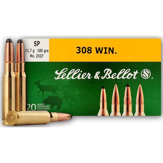 Kulový náboj SB 308Win SP 180grs 11,7g