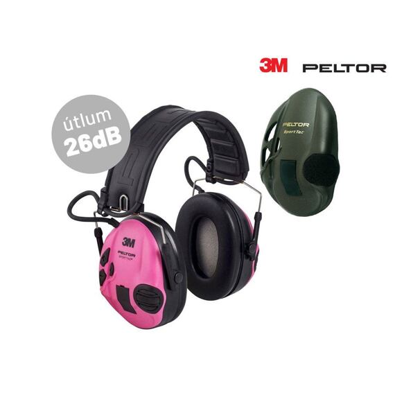 Elektronická střelecká sluchátka 3M PELTOR SportTac RE