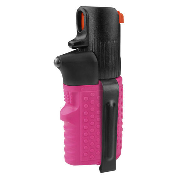 Sprejová svítilna ESP Hurricane Flashlight růžová s klipem