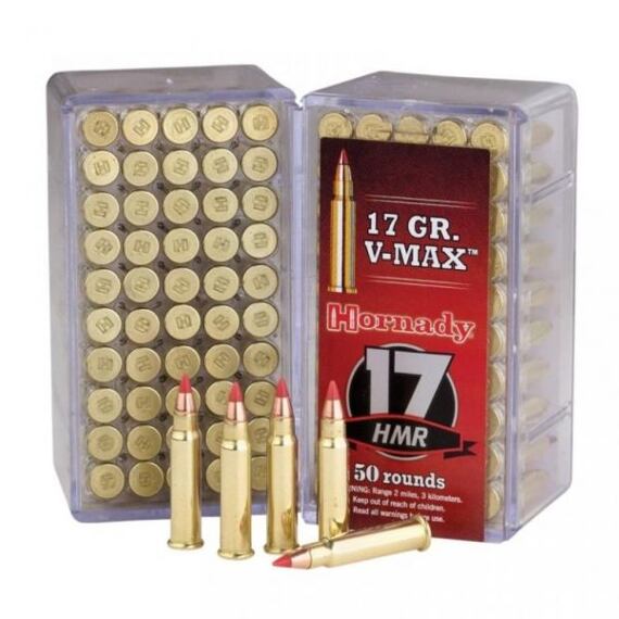 Malorážkový náboj Hornady .17HMR 17gr V-MAX