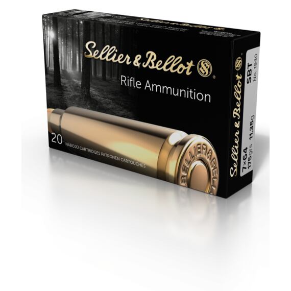 Kulový náboj SB 7x64 SBT Sierra GameKing® 11,35g 175grs