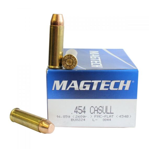 Náboj Magtech 454 Casull FMJ FLAT  16,85 g 260 GR