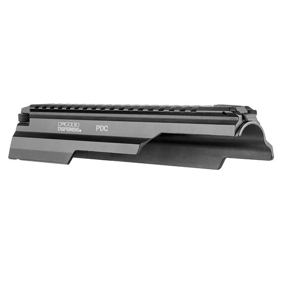 Hliníkový Dust Cover FAB Defense PDC - kryt závěru s railem na AK,AKM černá