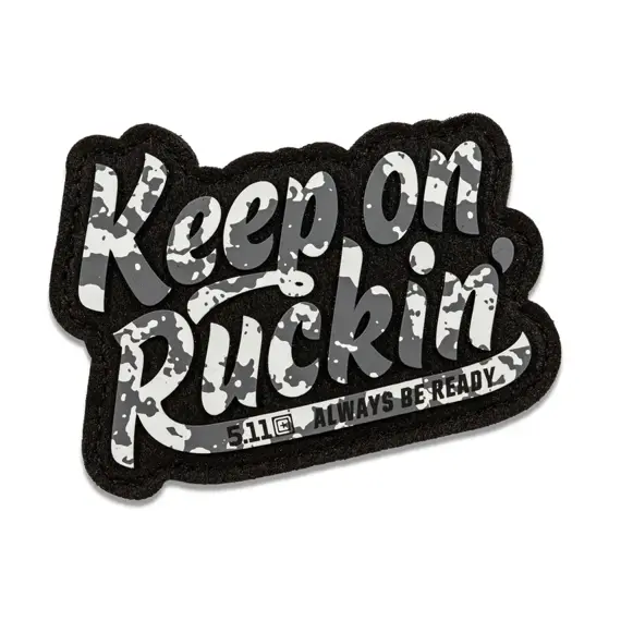 5.11 Patch Keep On Ruckin - 029 Grey