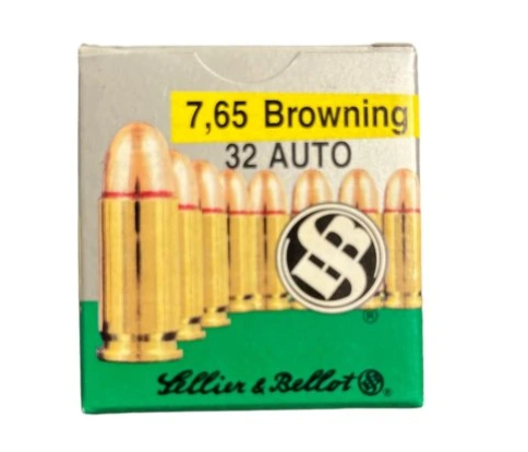 Náboj SB 7,65mm Browning FMJ 73grs 4,75g (25ks)