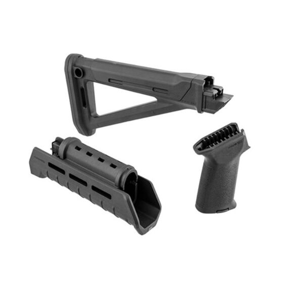 Set Magpul - Pažba MOE AK, Pistolová rukojeť MOE AK, Předpažbí MOE AK