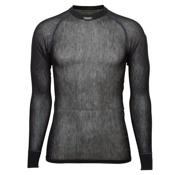 Funkční triko Brynje Wool Thermo Light Black