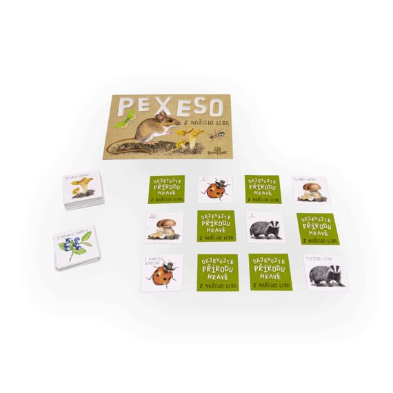 Pexeso Lesní svět - Z našeho lesa